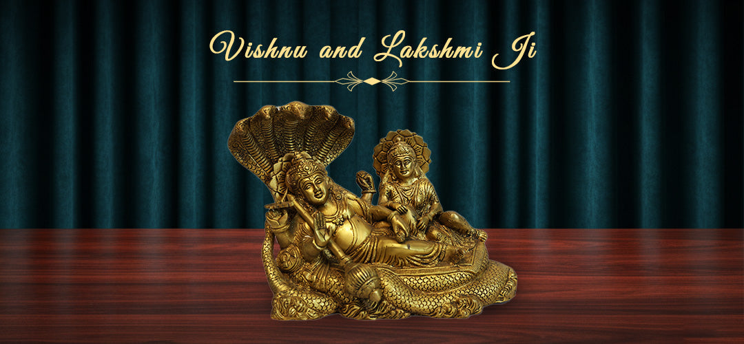 Why Vishnu and Lakshmi Ji are always shown together in murtis